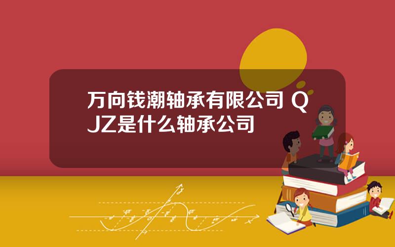 万向钱潮轴承有限公司 QJZ是什么轴承公司